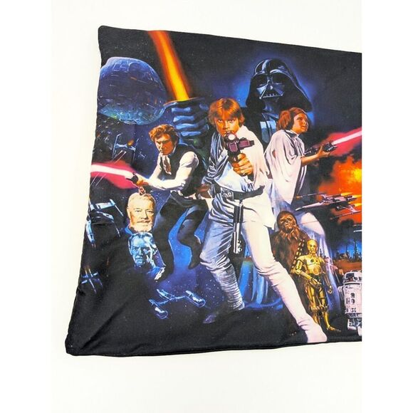 Star Wars A New Hope Pillow Case Episode IV Graphic Print Cover 28" x 18" - Picture 5 of 9